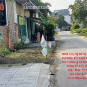 NHÀ TRỌ Vị TrÍ ĐẸP - ĐẦU TƯ SINH LỜI CAO Bán Dãy Trọ 7 phòng Xã Tân Thạnh Đông Củ Chi, HCM